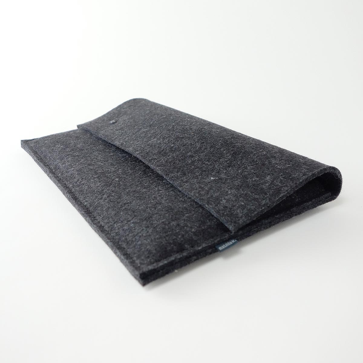 minimalistisches Picknick Set Brotzeit Set Brettchen Messer Leinentuch Filztasche Wollfilz