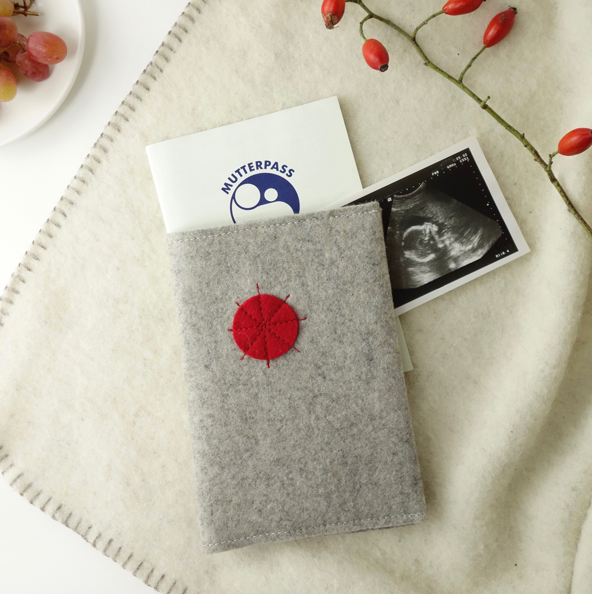 Umschlag Mutterpass Aus Woll Filz Umschlag Mutterpass Aus Wollfilz Minimalistisch Matilda k.