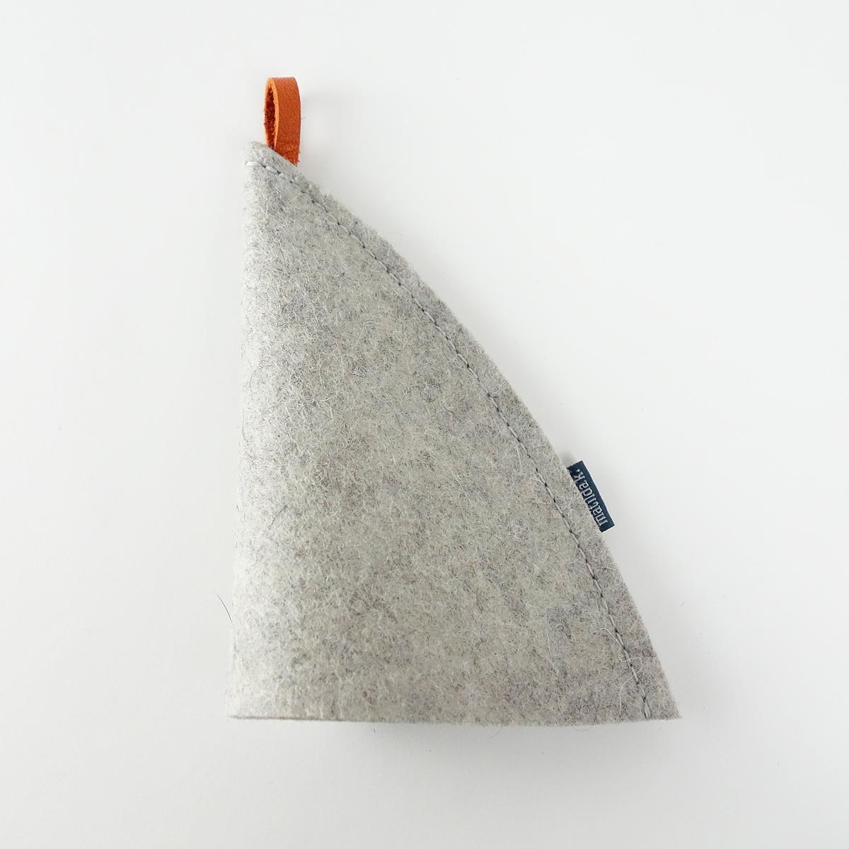 Eierwaermer Eierhuetchen Minimalistisch Lilli Aus Wollfilz Hellgrau Orange Matilda K 11 eierwaermer-eierhuetchen-minimalistisch-lilli-aus-wollfilz-hellgrau-orange-matilda-k