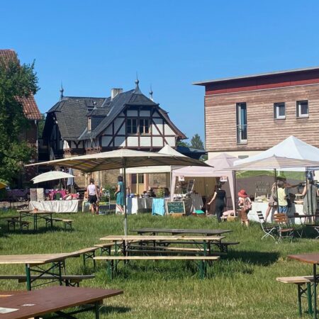 Kunsthandwerkermarkt am Hofgut Oberfeld in Darmstadt